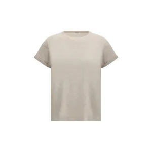 Brunello Cucinelli cashmere glitter T-shirt