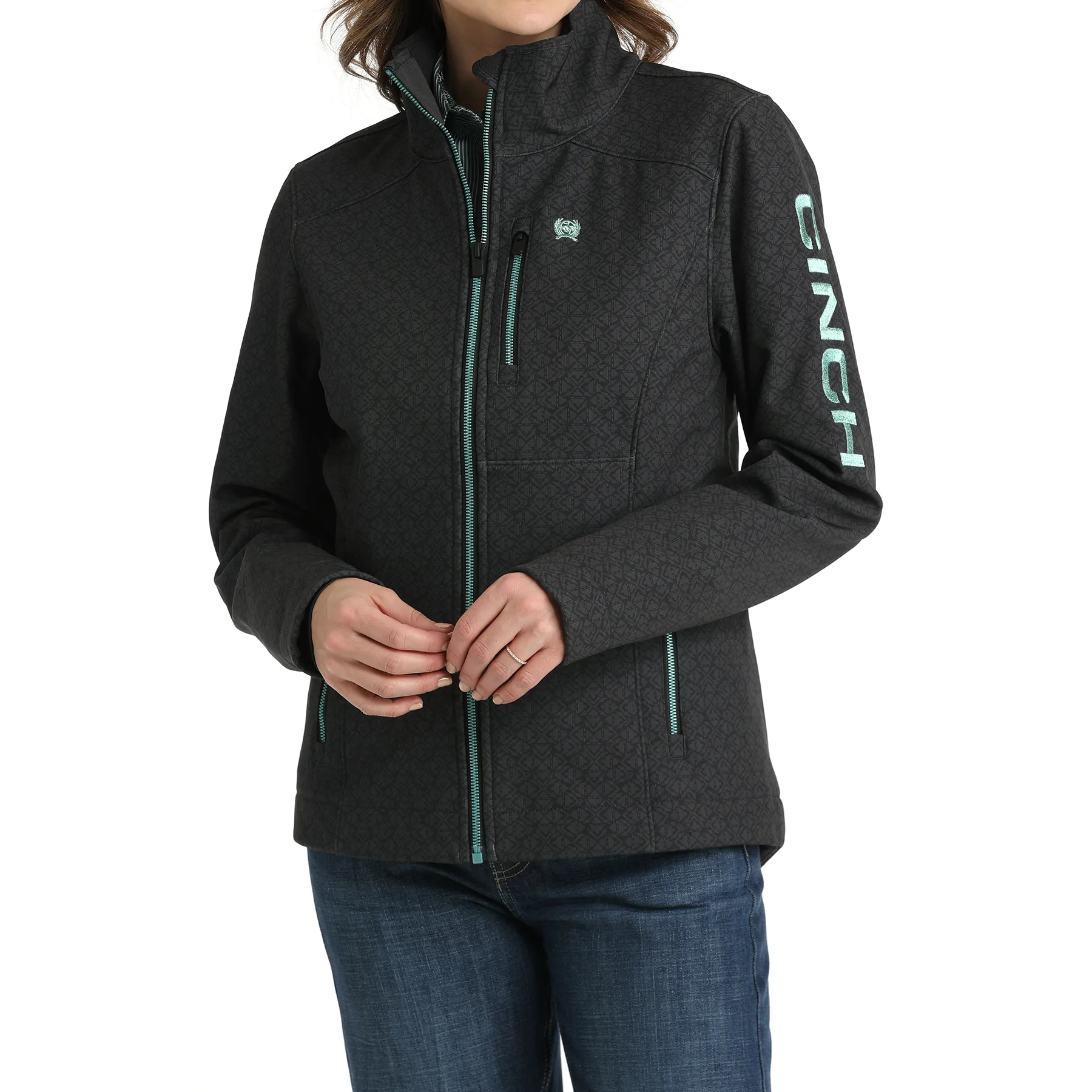 Cinch Ladies Bonded Lightweight Black Concealed Carry Jacket MAJ9856003