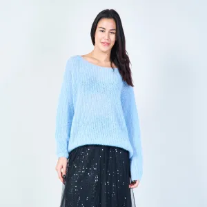 Cozy oversized knitted sweater wholesale