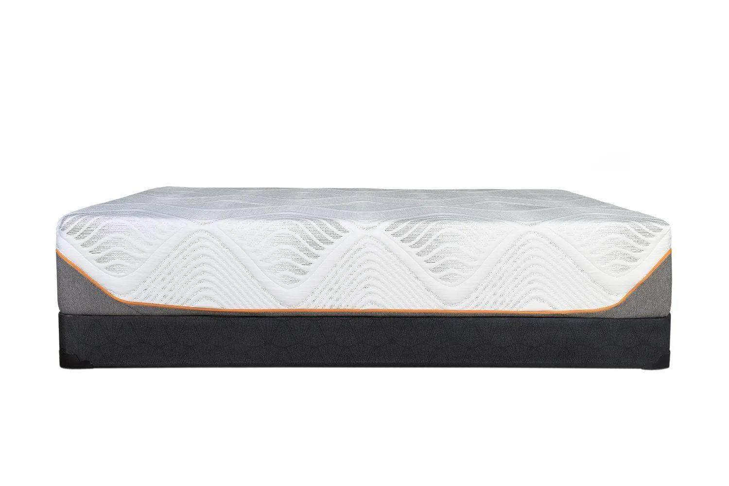 Double Aurora Plush 14" Thick Cooling Memory Foam Mattress with Nano Coil