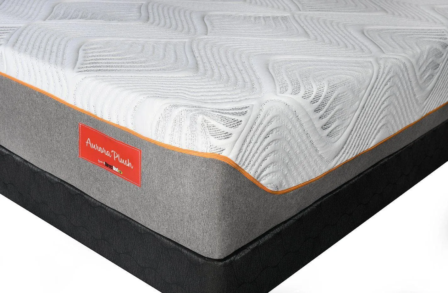 Double Aurora Plush 14" Thick Cooling Memory Foam Mattress with Nano Coil