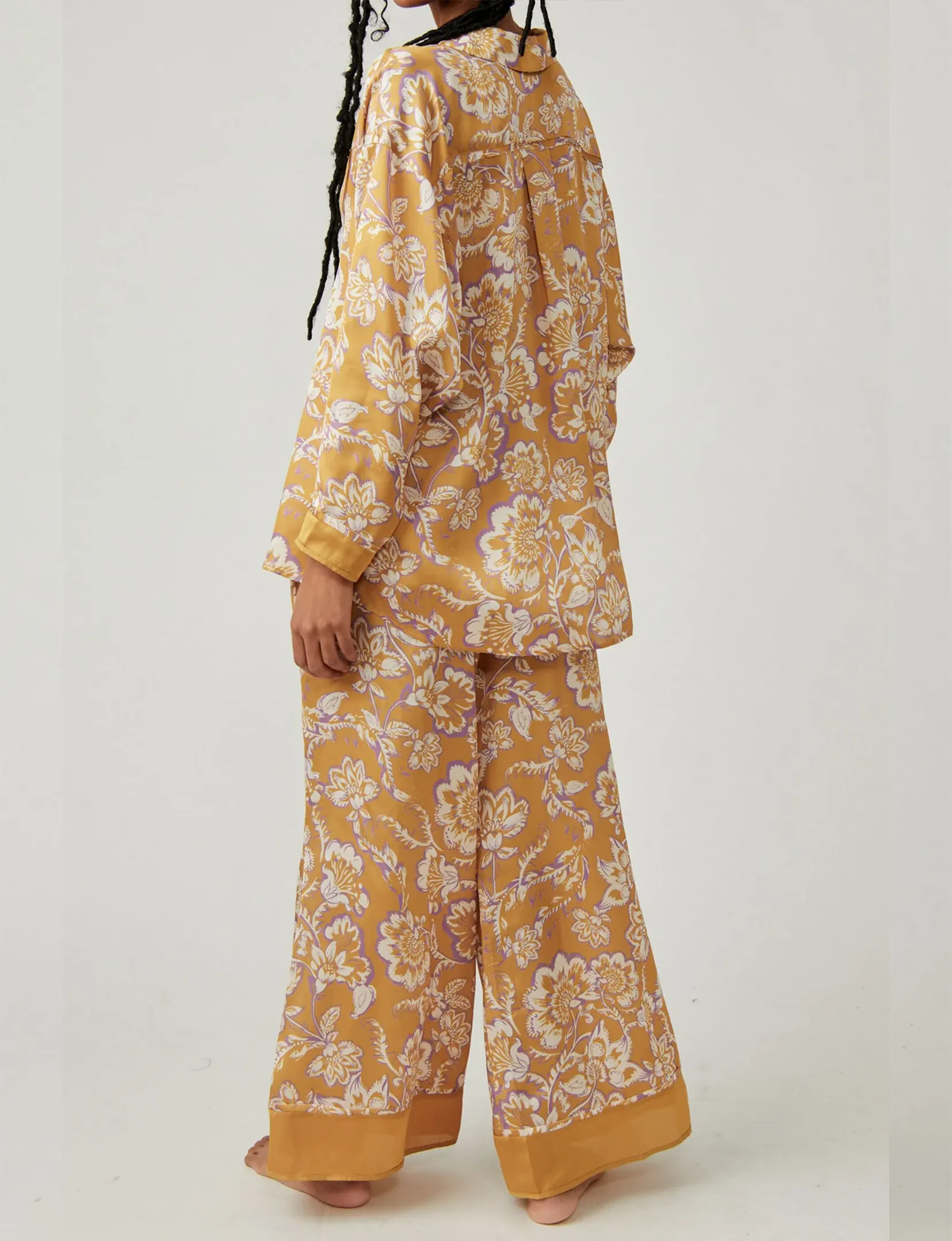 Dreamy Days Pajama Set, Golden