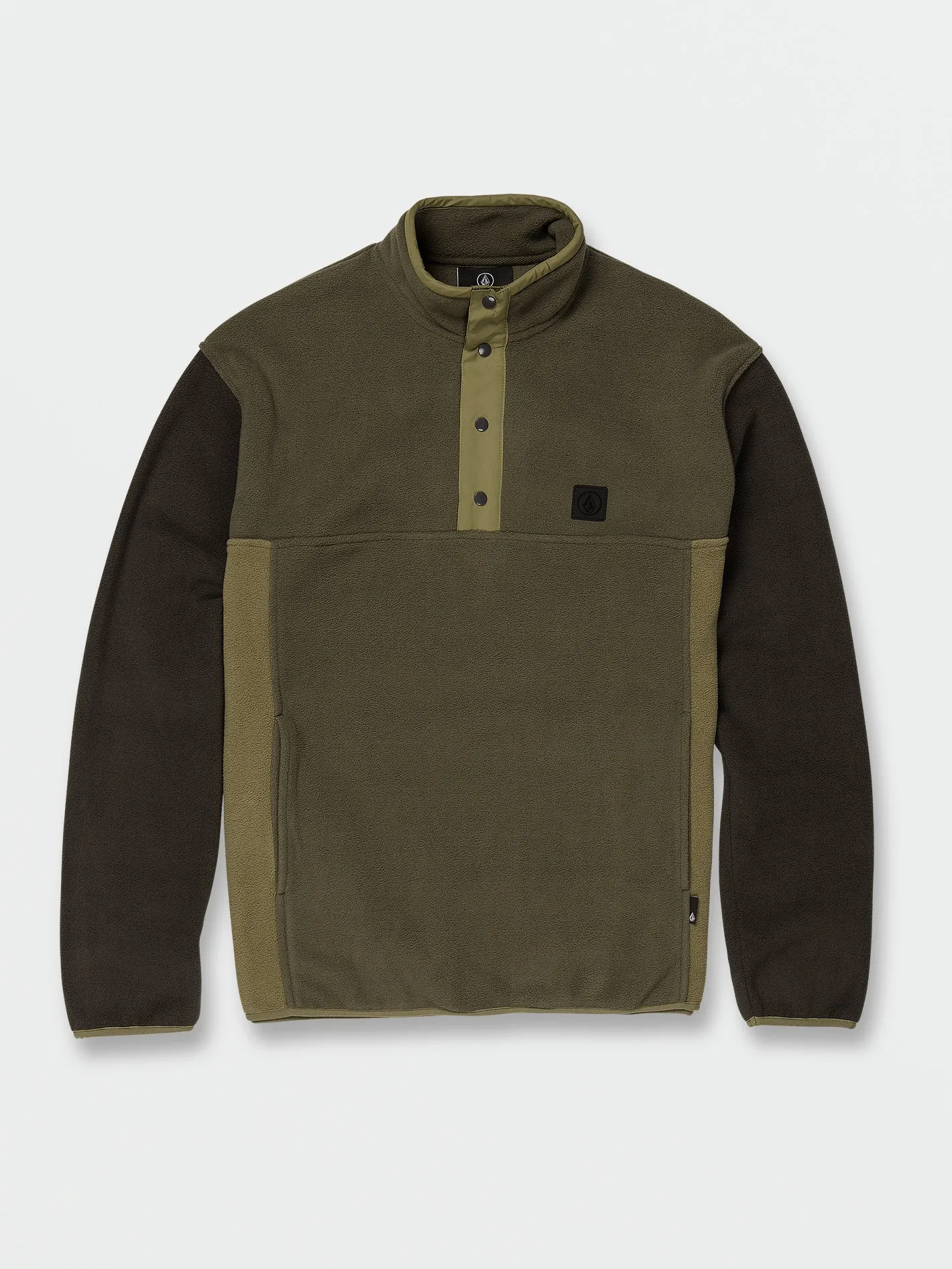 Error92 Mock Neck Sweatshirt - Military