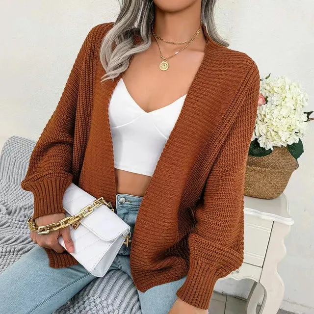 Gigi - Women's Long Sleeve Knitted Vest