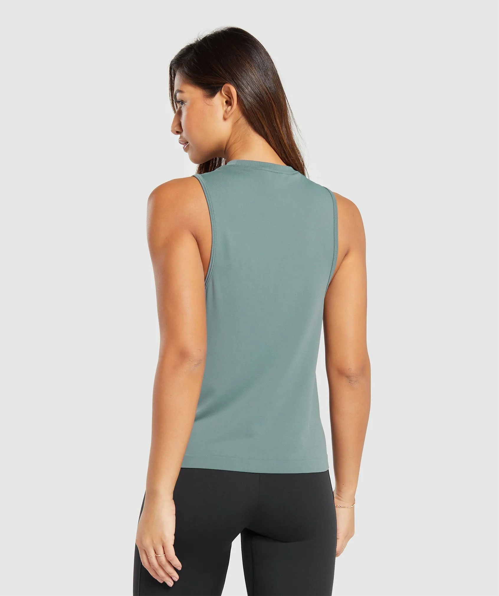 Gymshark Everyday Seamless Tank - Cargo Teal