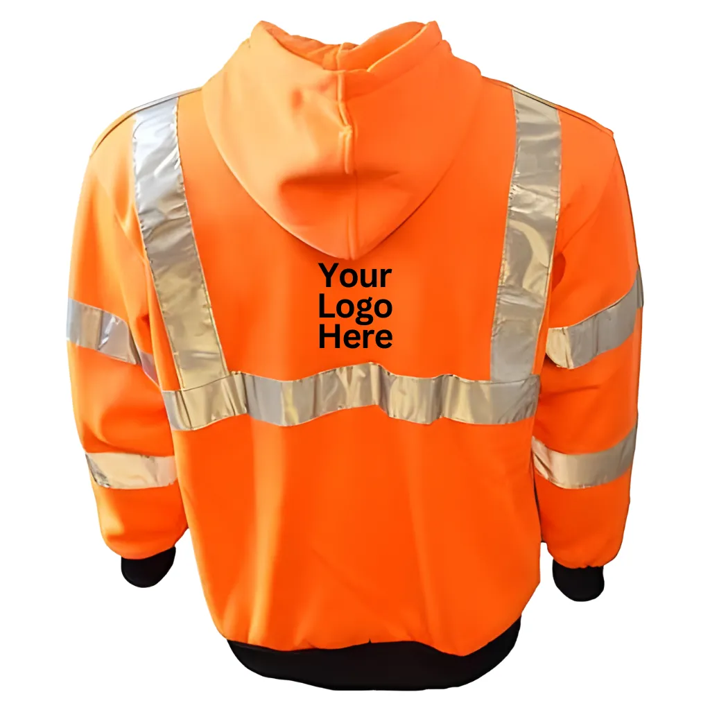 Hi-Viz Orange Class 3 Sweatshirt