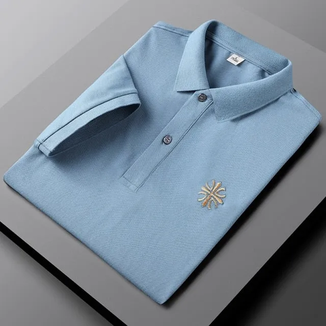 High Classic Silk Polo Shirt