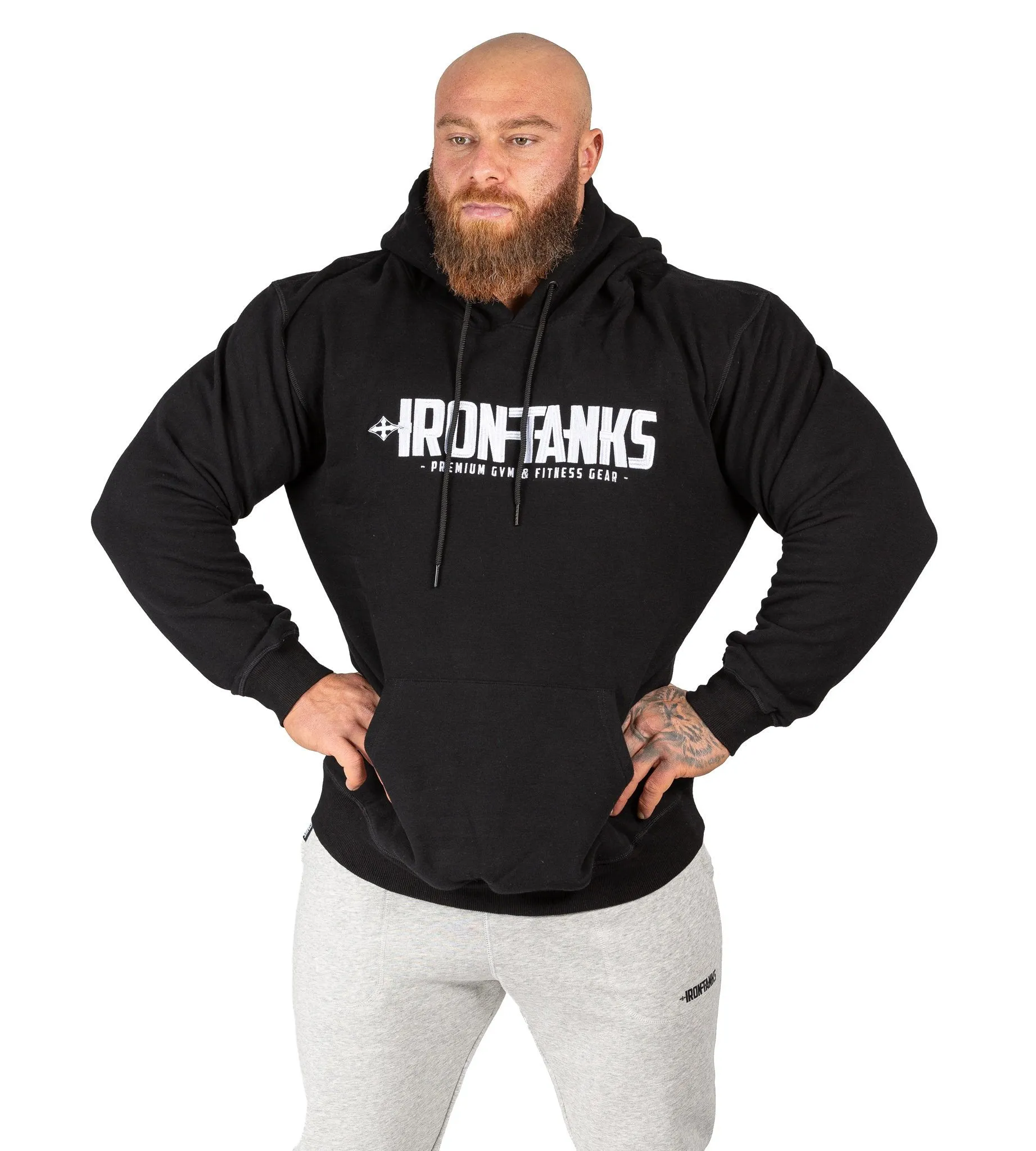 Hulk Pullover Hoodie III - Black