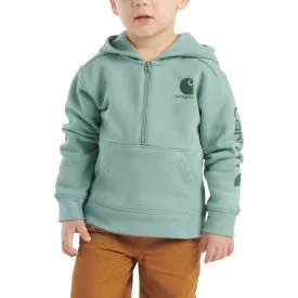 Infant/Toddler Long Sleeve 1/2 Zip Sweatshirt - Patina