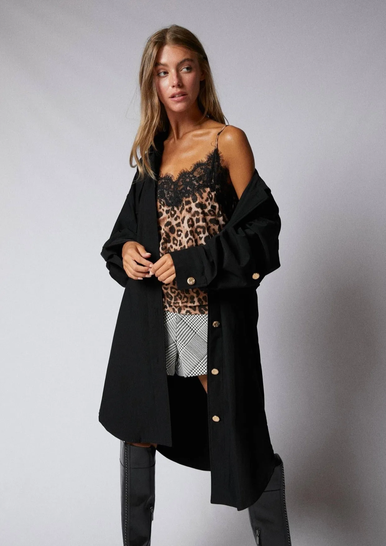 Into The Night Longline Jacket