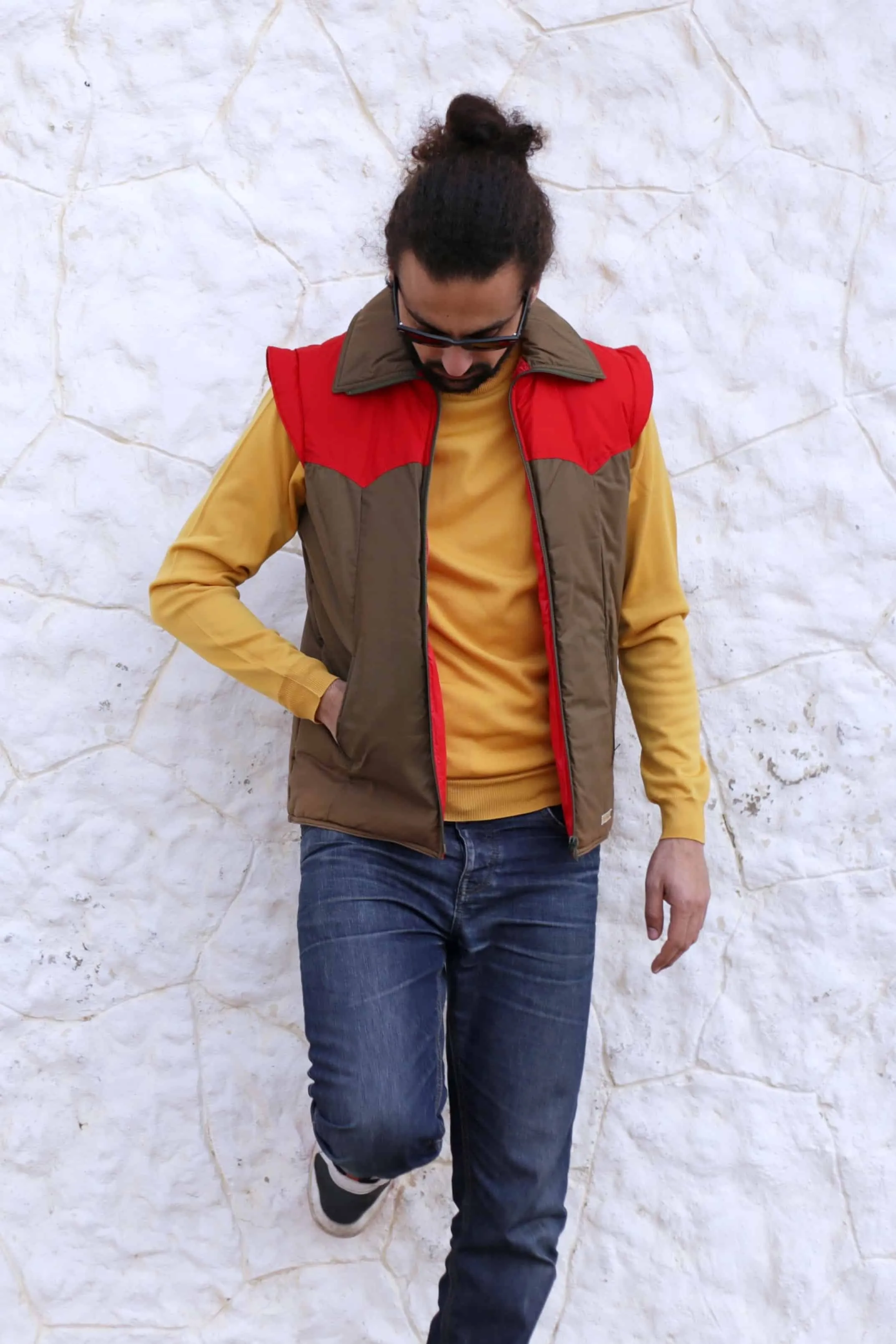 JEAN BOURGET Vintage 80's Gilet