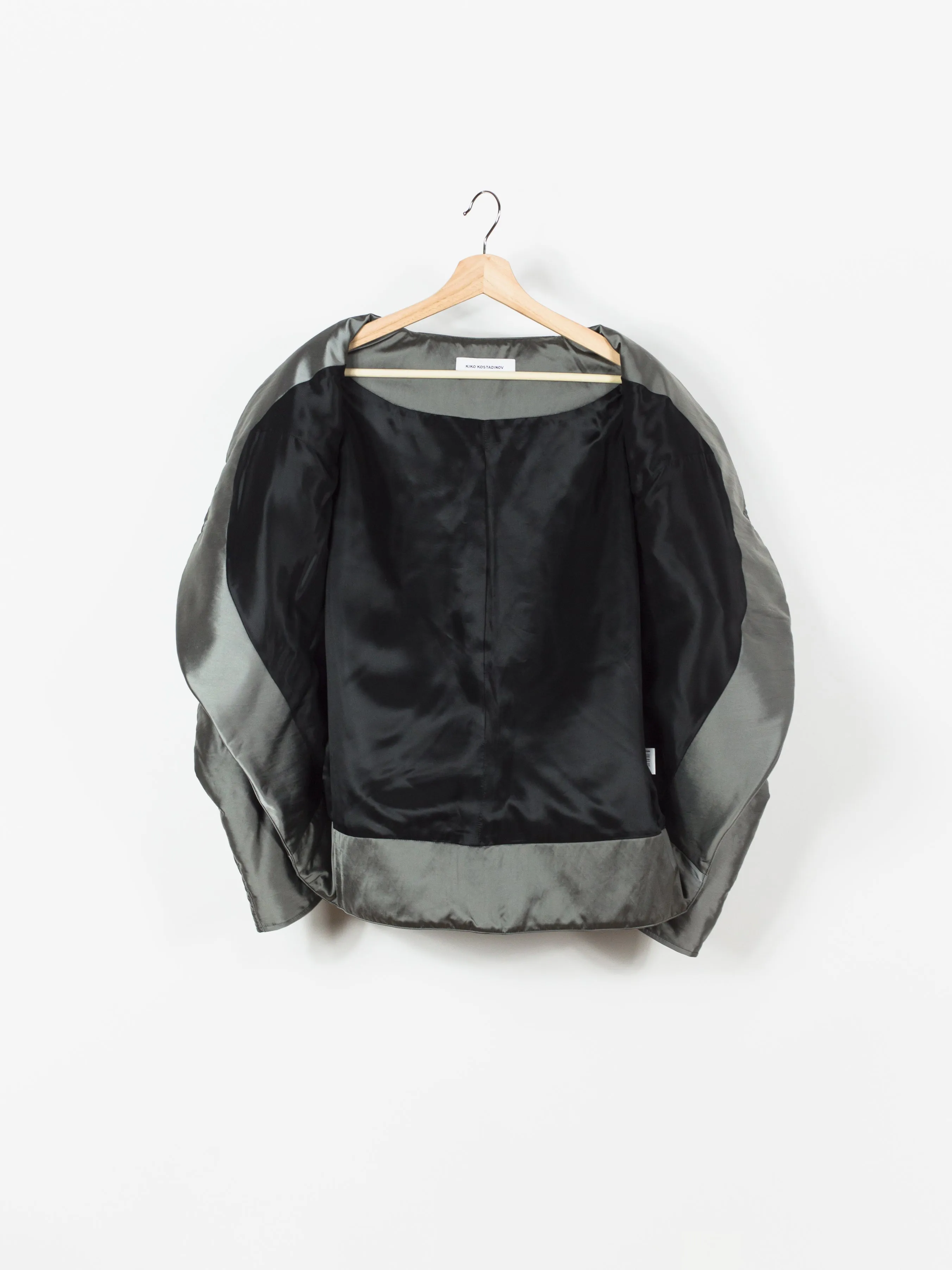 Kiko Kostadinov AW19 00072019 Satin Primaloft Cocoon Jacket