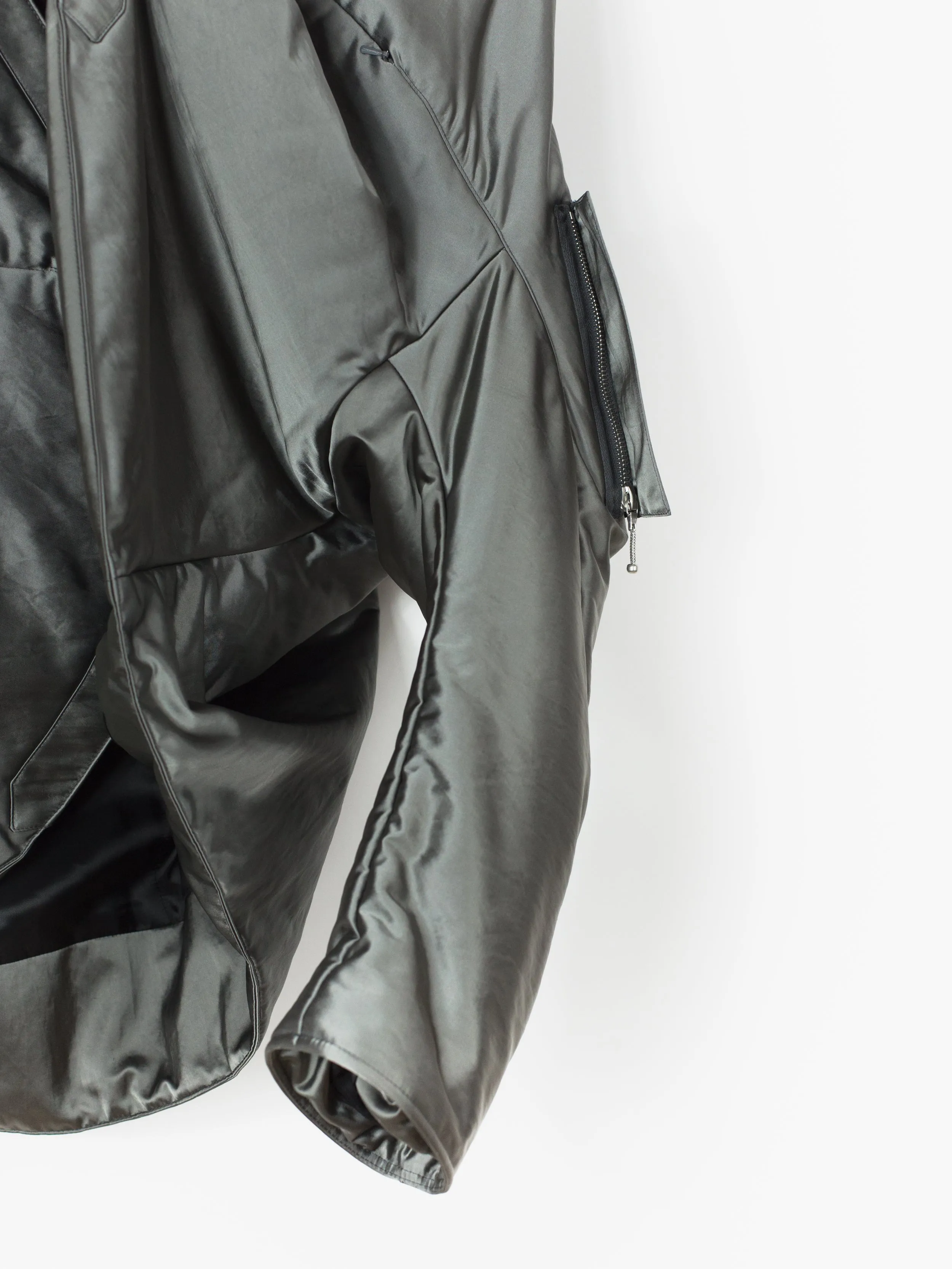 Kiko Kostadinov AW19 00072019 Satin Primaloft Cocoon Jacket