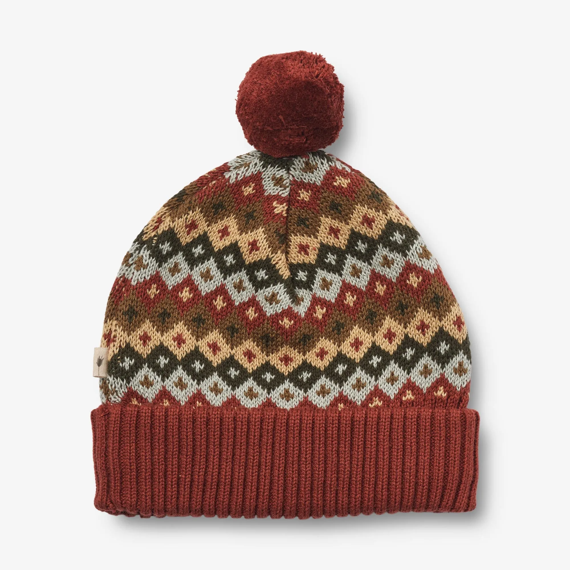 Knit Beanie Nolo - multi red