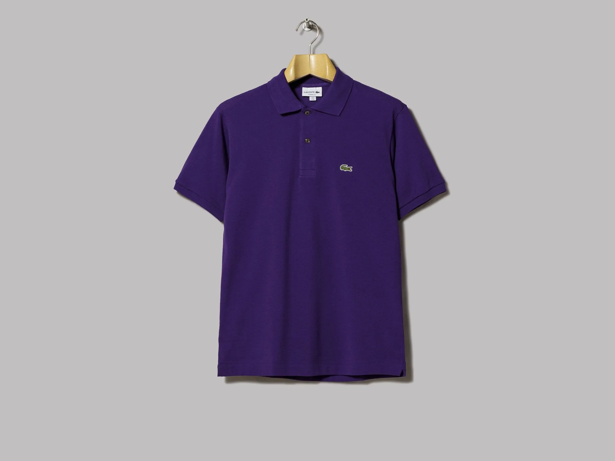 Lacoste Classic Pique Polo (Purple)