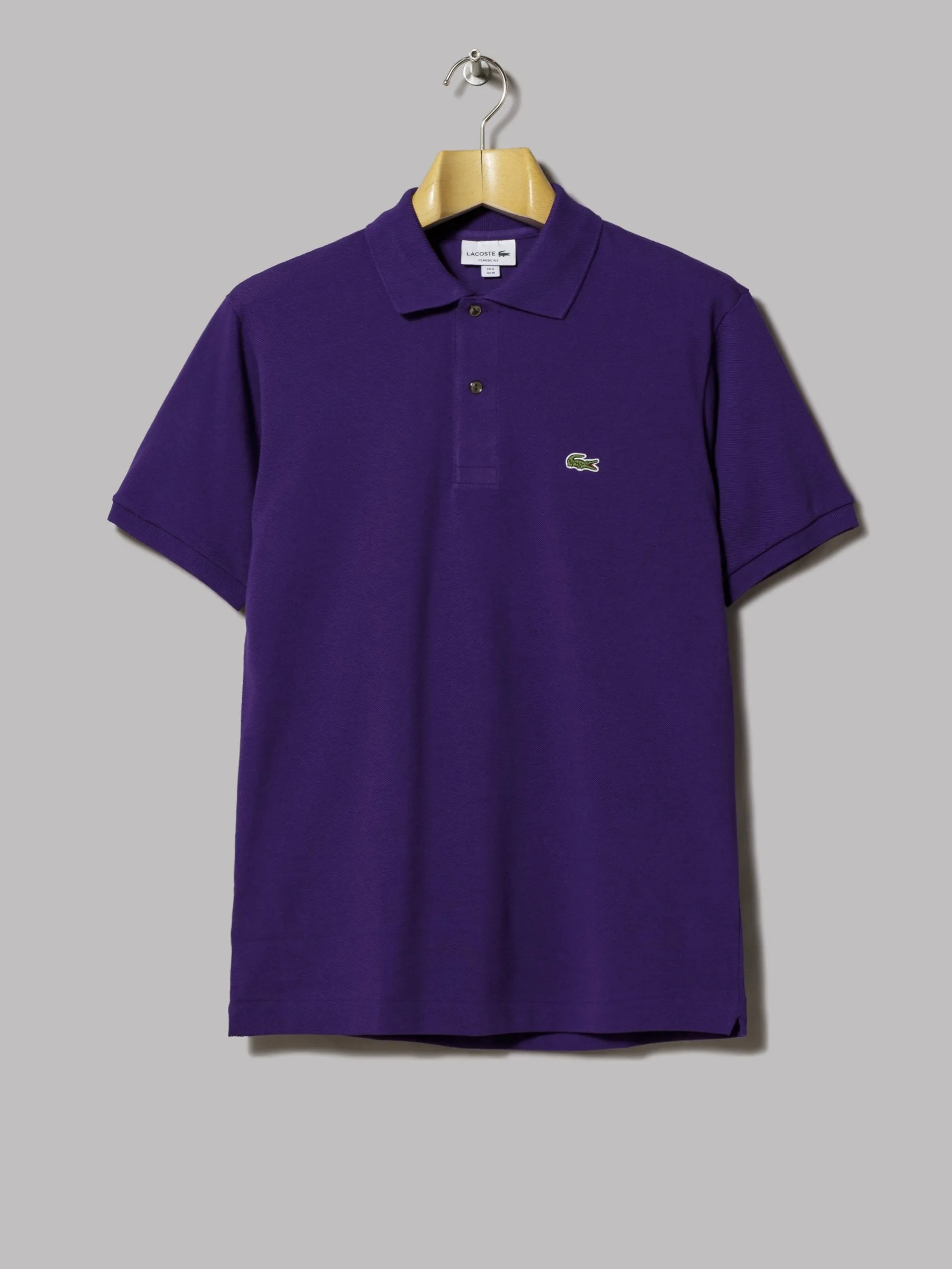 Lacoste Classic Pique Polo (Purple)