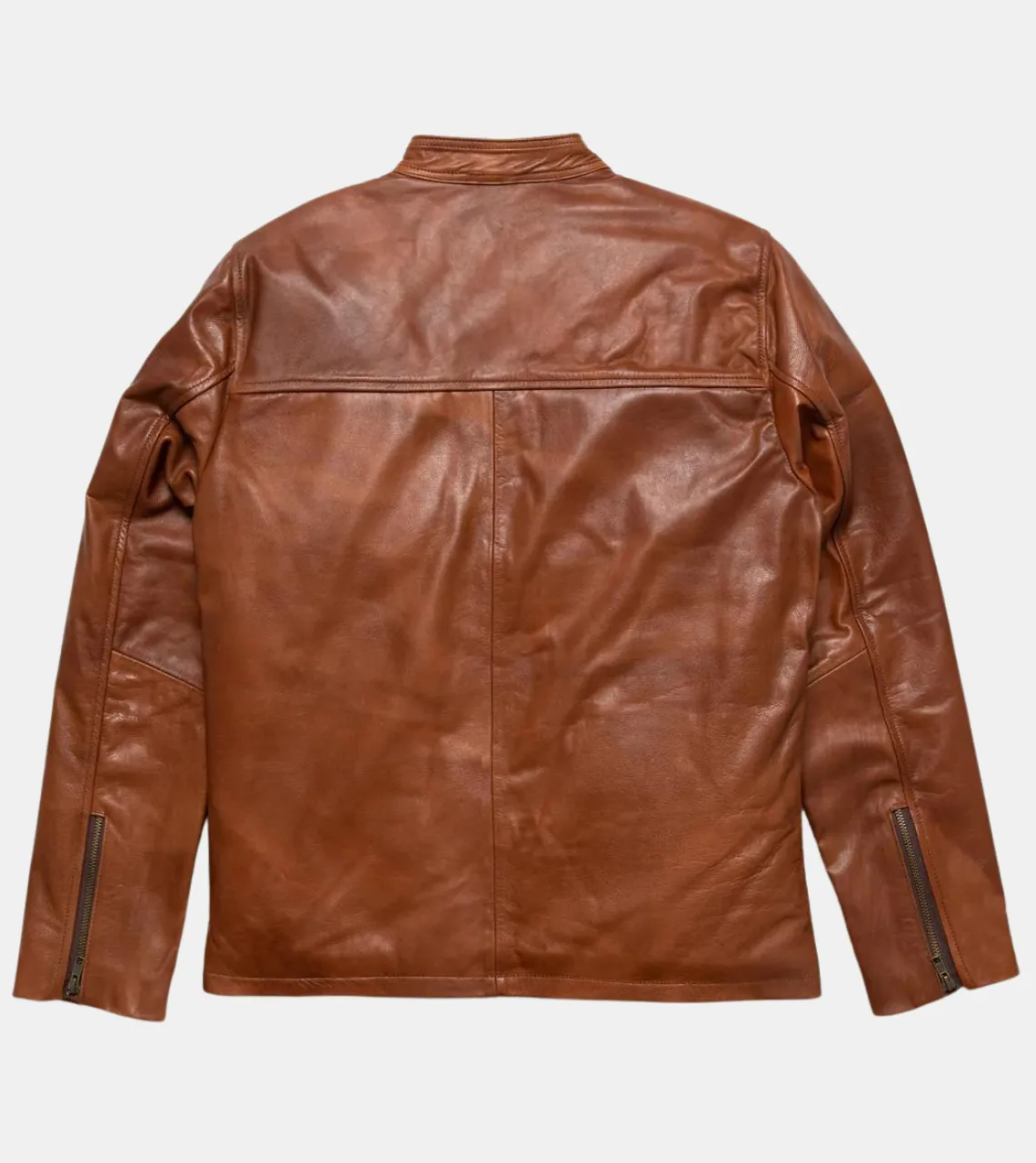 Legacy Brown Men's Biker Leather Jacket