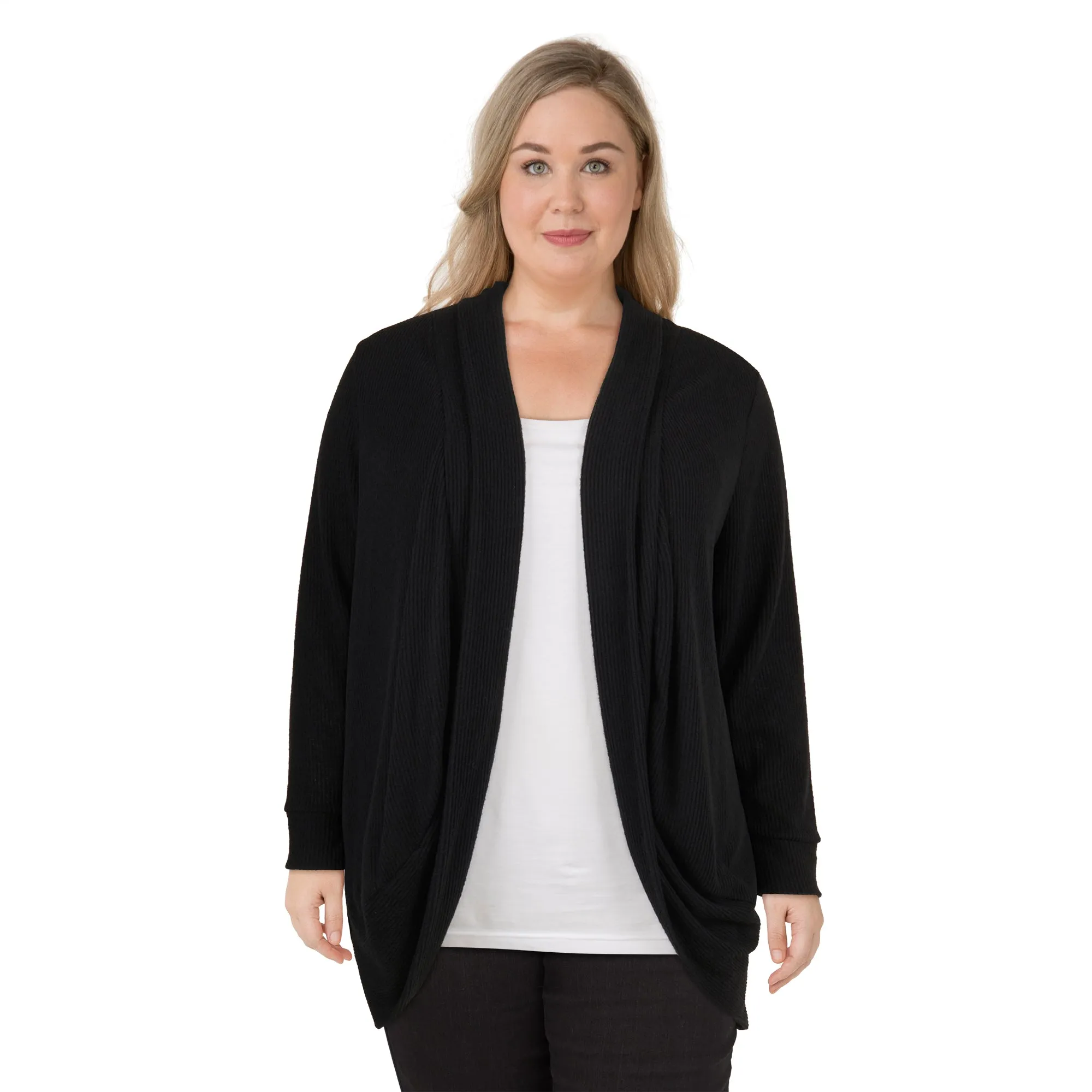 lily morgan Women's Plus Cardigan