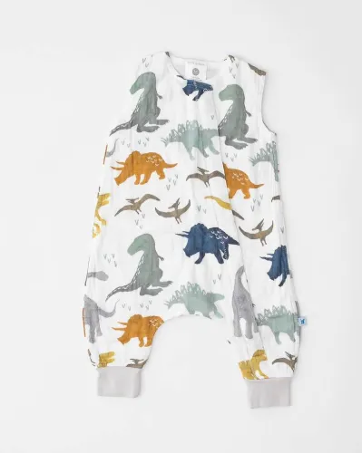 Little Unicorn Cotton Muslin Sleep Romper