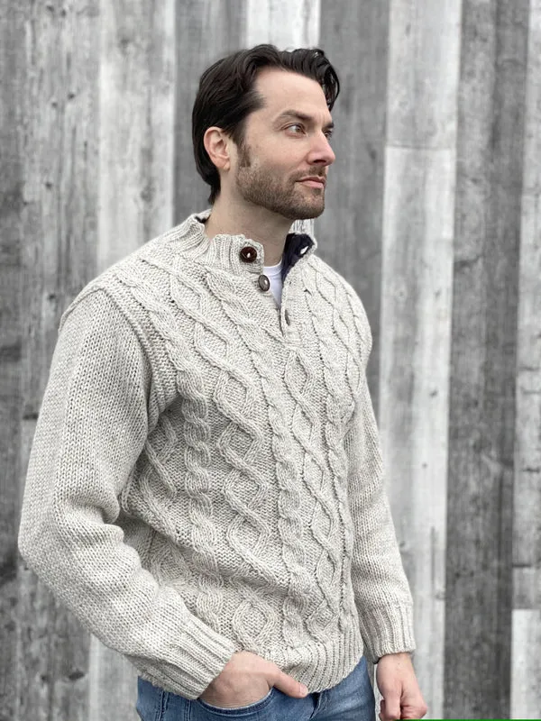 Lost Horizons Men's Connery Wool Sweaters Medium - Handmade in Nepal!