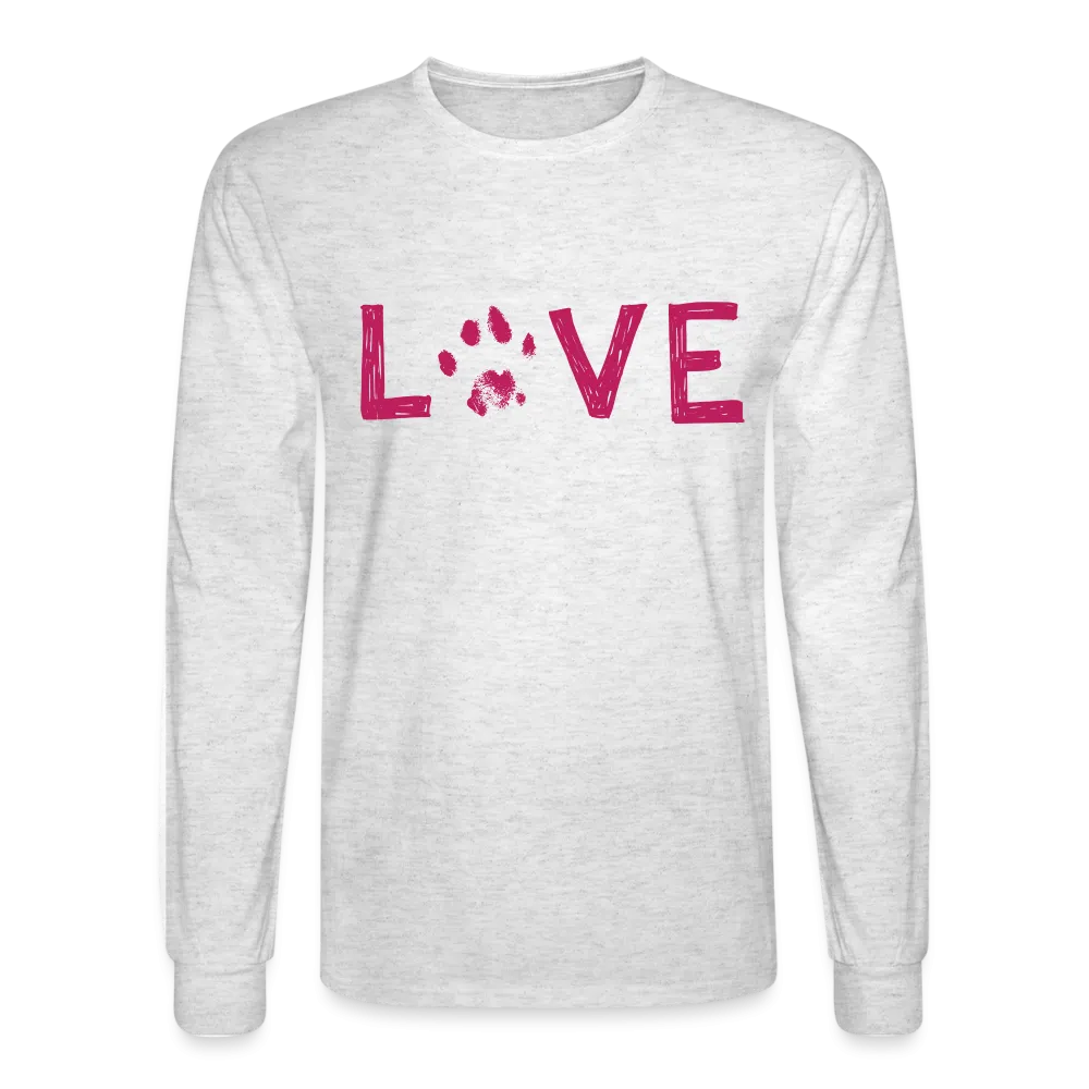 Love Pawprint Classic Long Sleeve T-Shirt