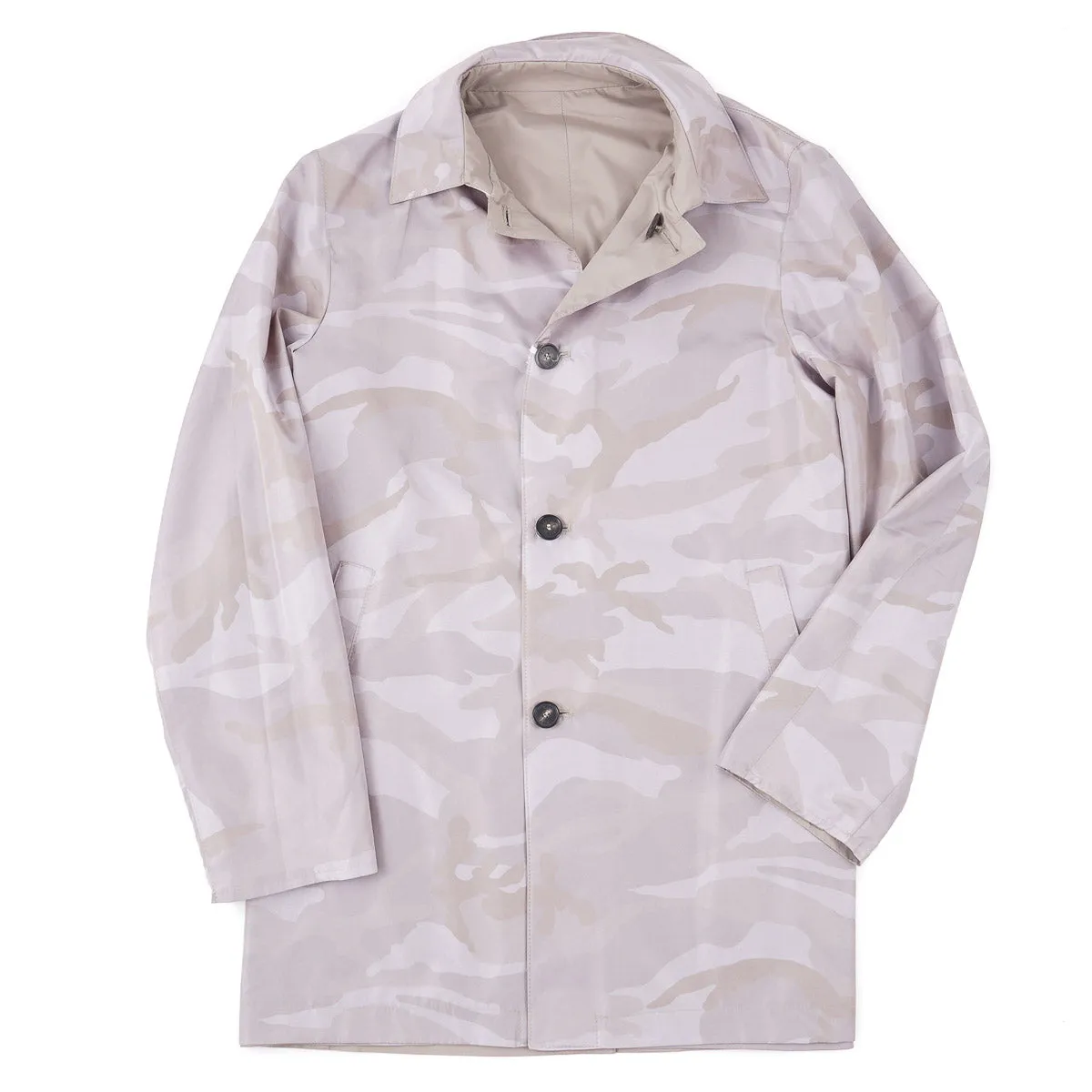 Manto Weather-Repellent Reversible Rain Jacket