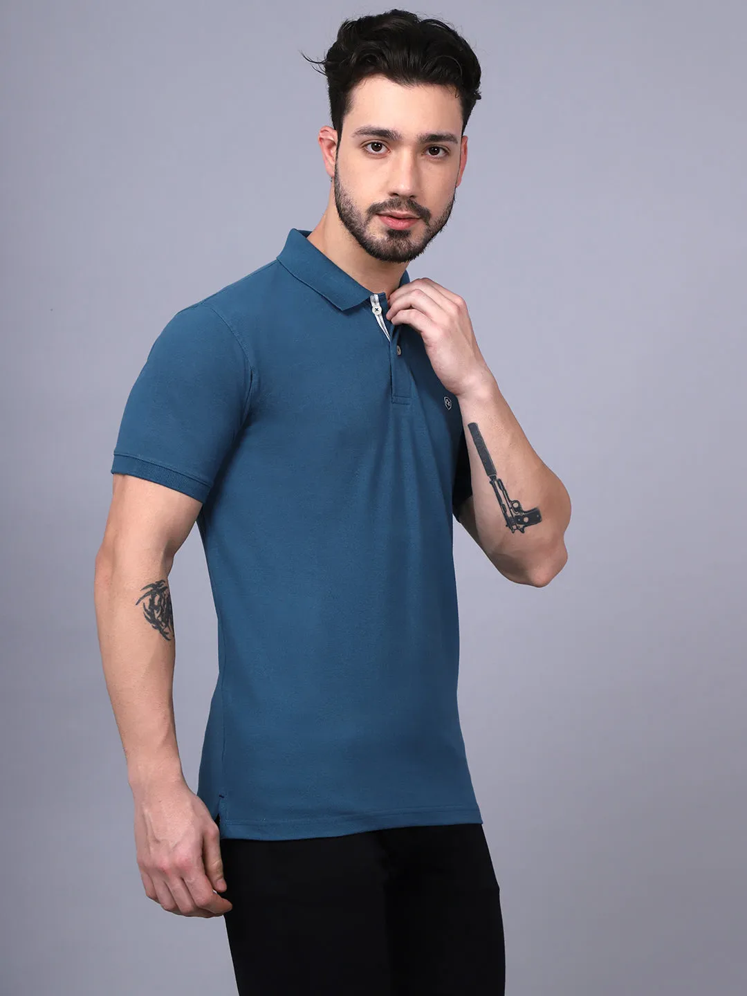 Mens Blue T-Shirt