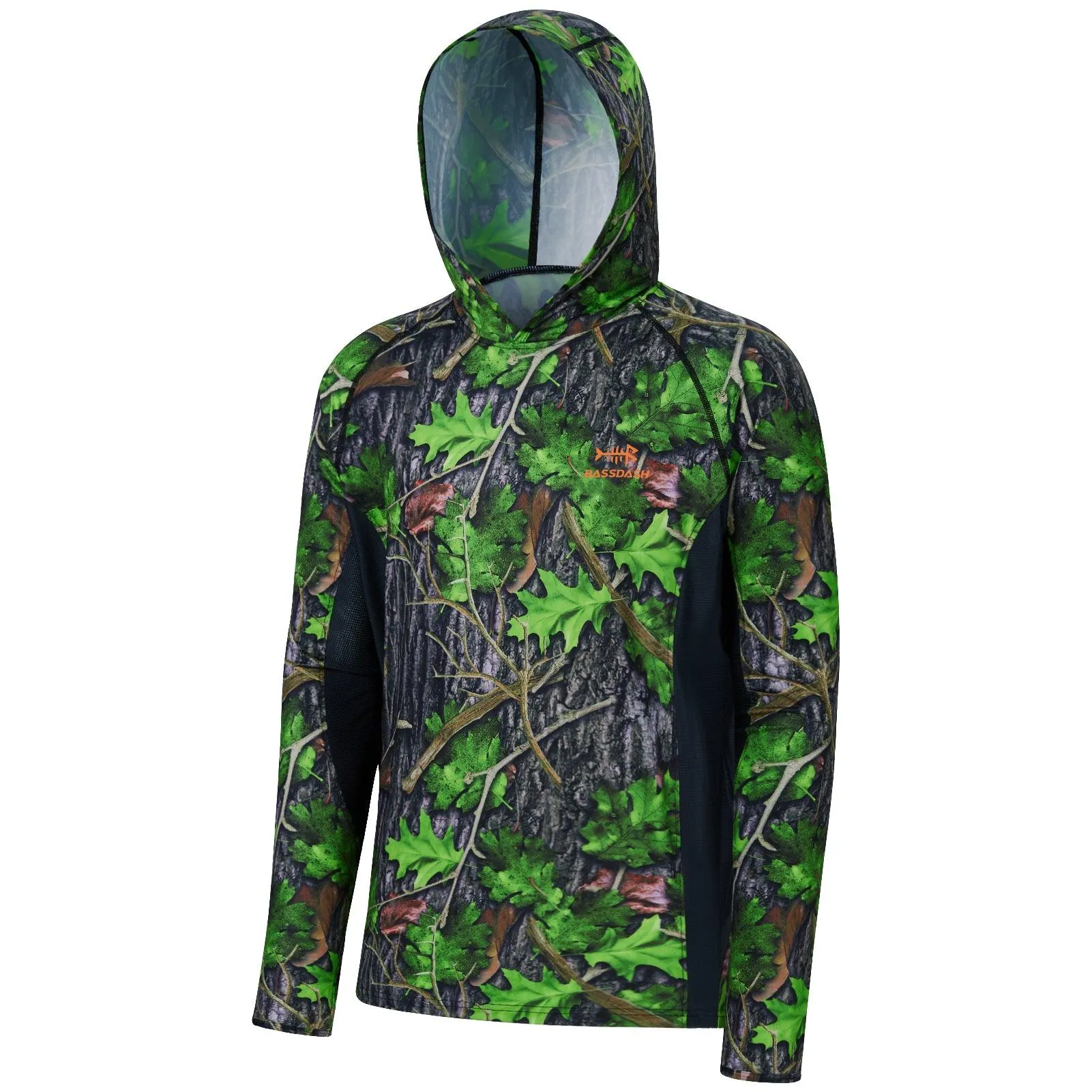 Men's Lightweight Hunting Camo Hoodie Shirt FS30M