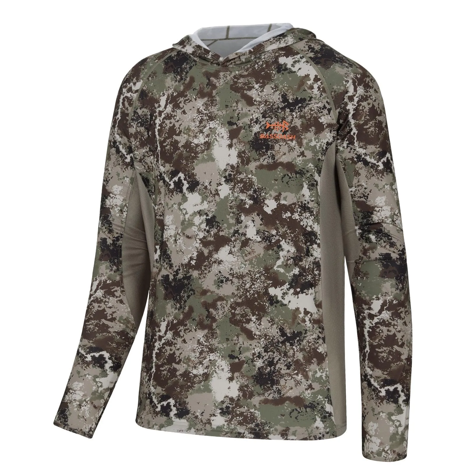 Men's Lightweight Hunting Camo Hoodie Shirt FS30M