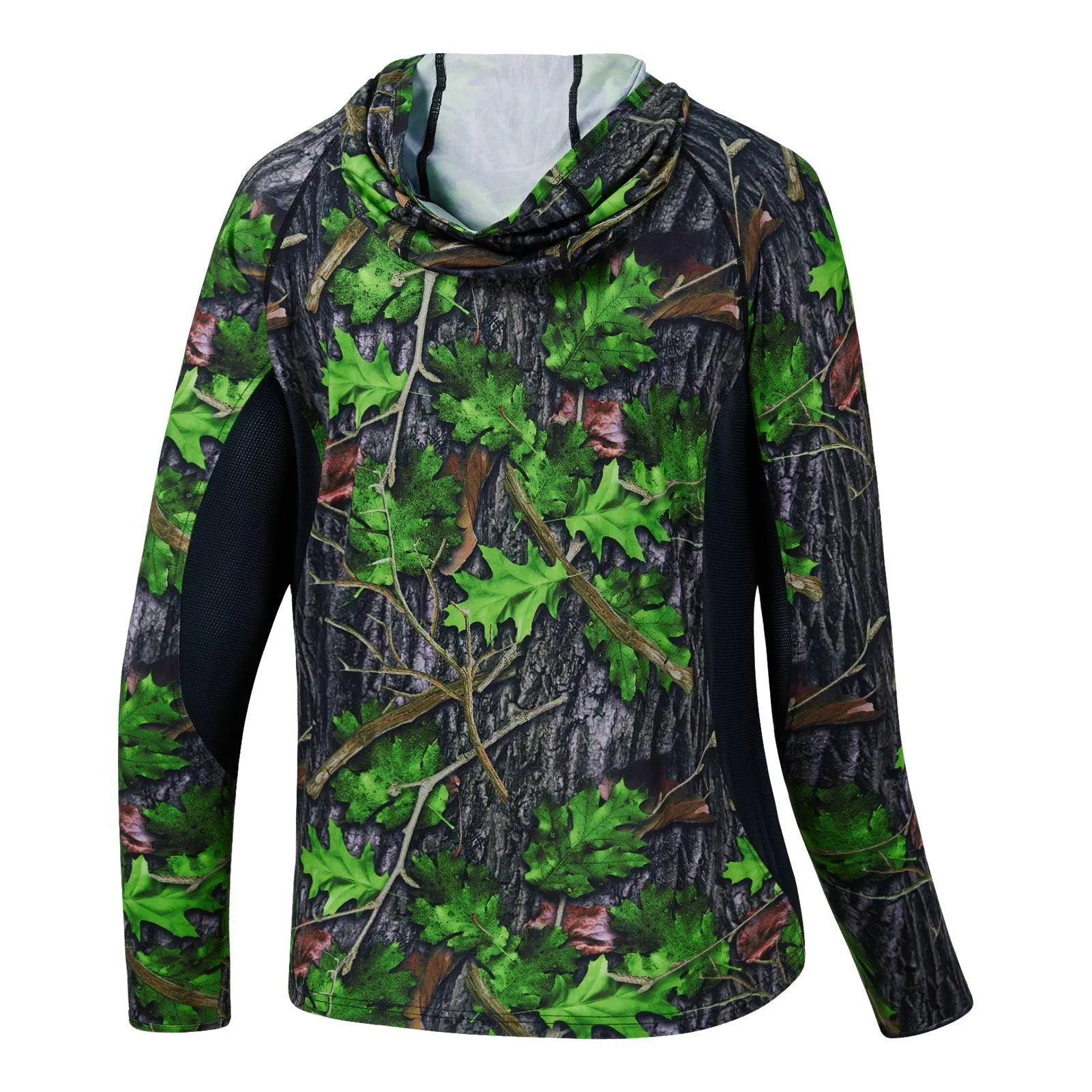 Men's Lightweight Hunting Camo Hoodie Shirt FS30M