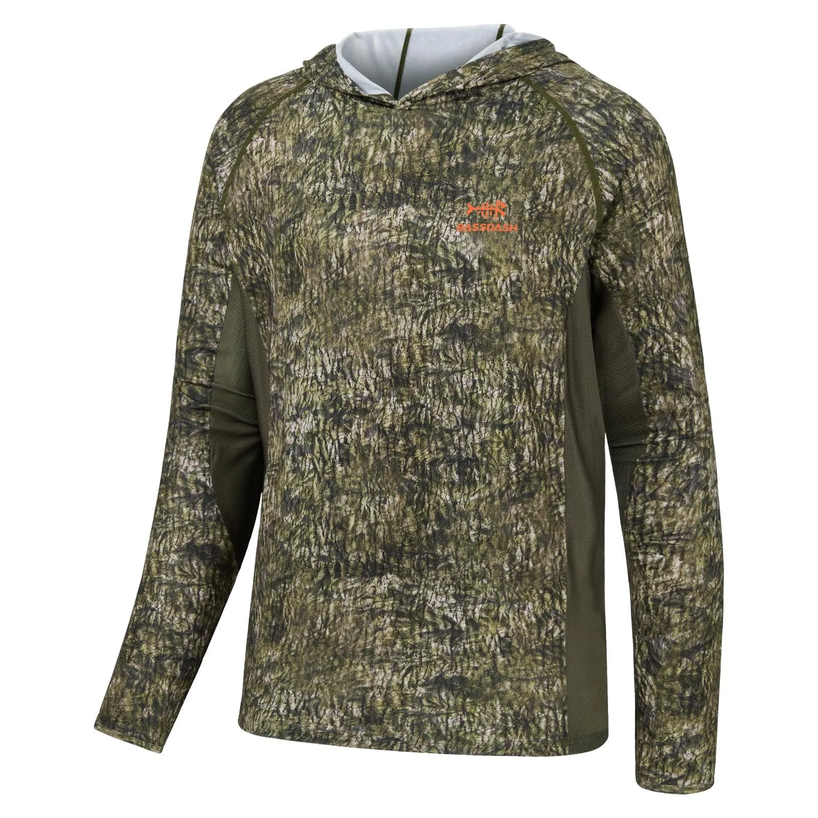 Men's Lightweight Hunting Camo Hoodie Shirt FS30M