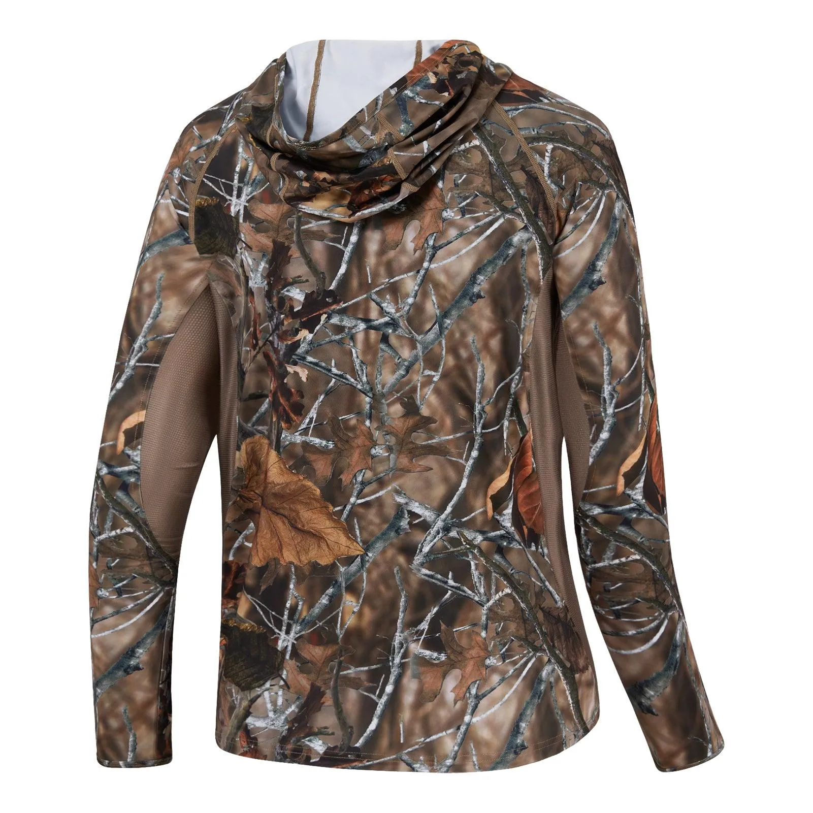 Men's Lightweight Hunting Camo Hoodie Shirt FS30M