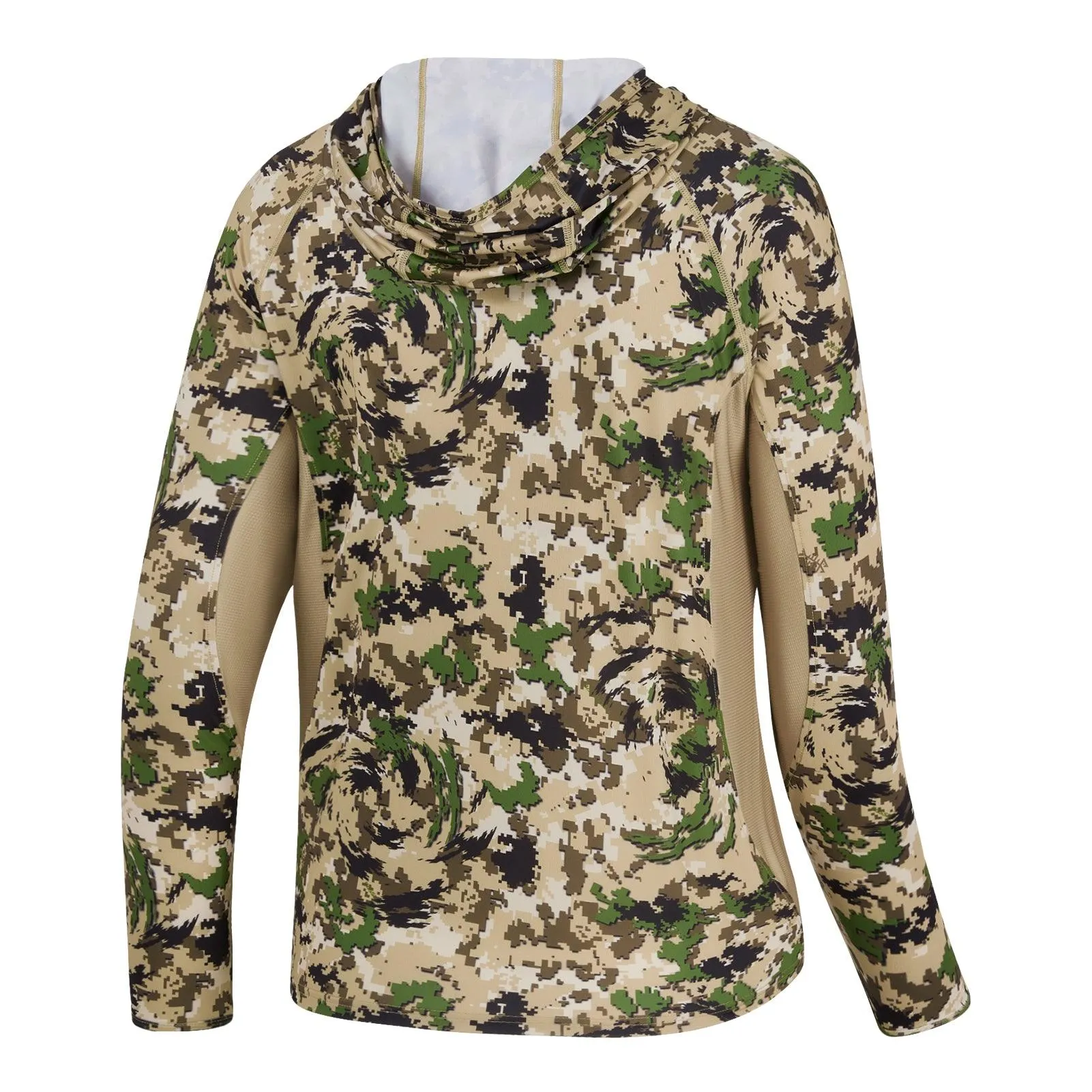 Men's Lightweight Hunting Camo Hoodie Shirt FS30M