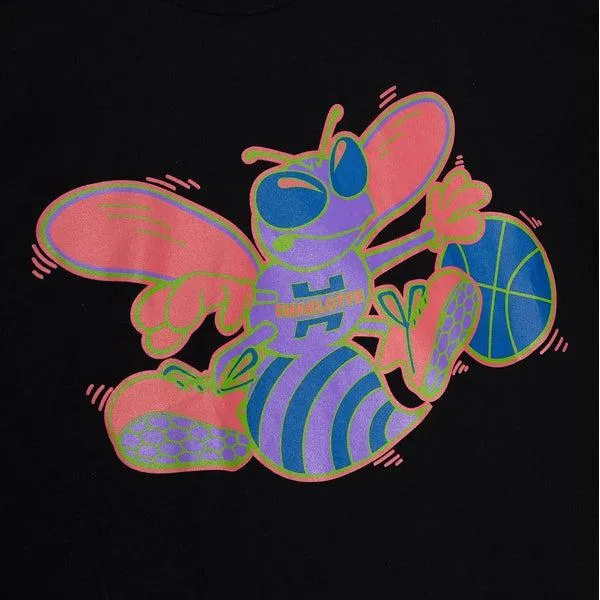 Mitchell & Ness Charlotte Hornets NBA Color Bomb T-Shirt Black