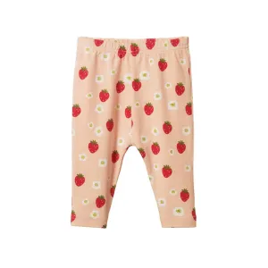 Nature Baby Leggings - Strawberry Fields Peach