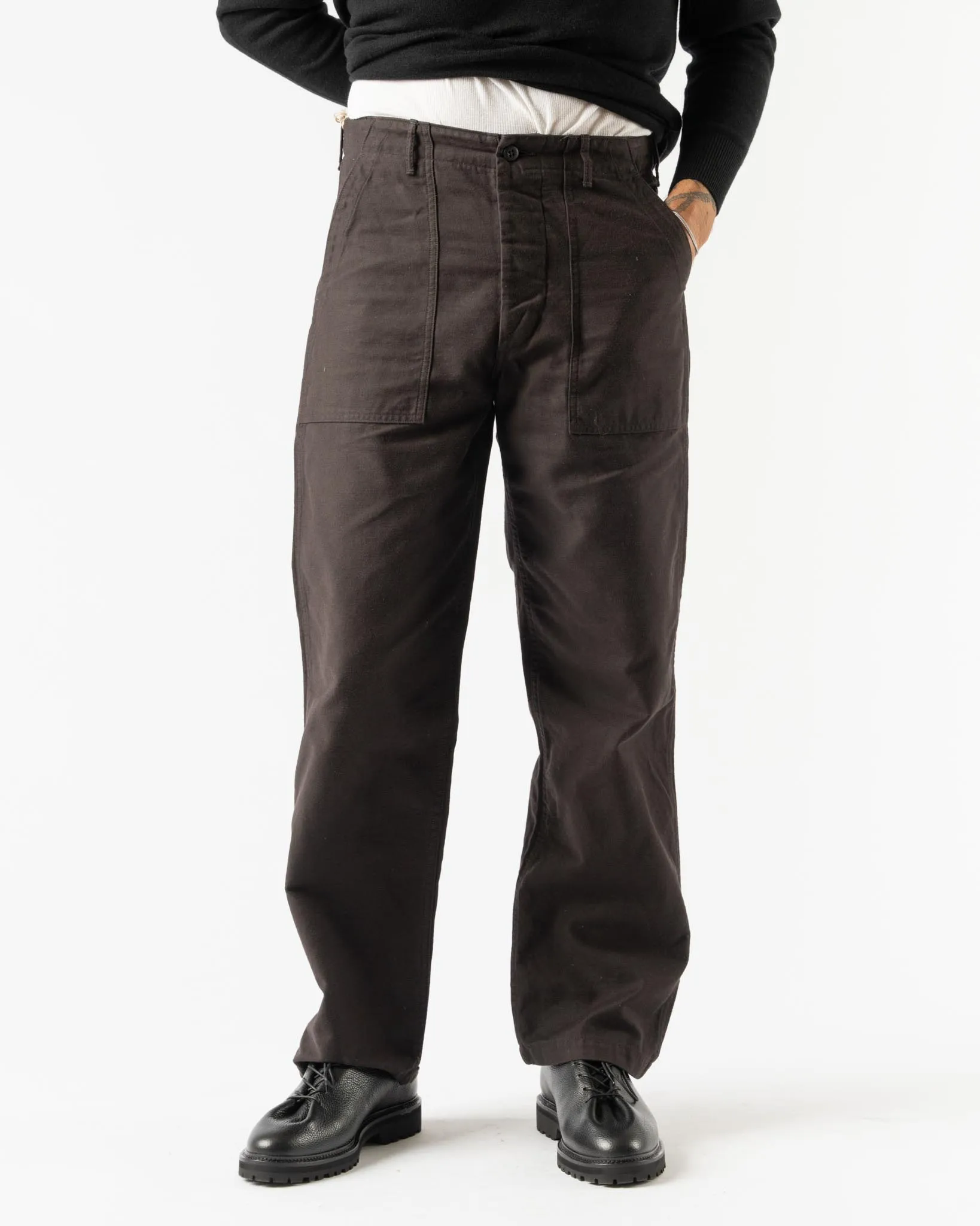 orSlow US Army Fatigue Pants in Black