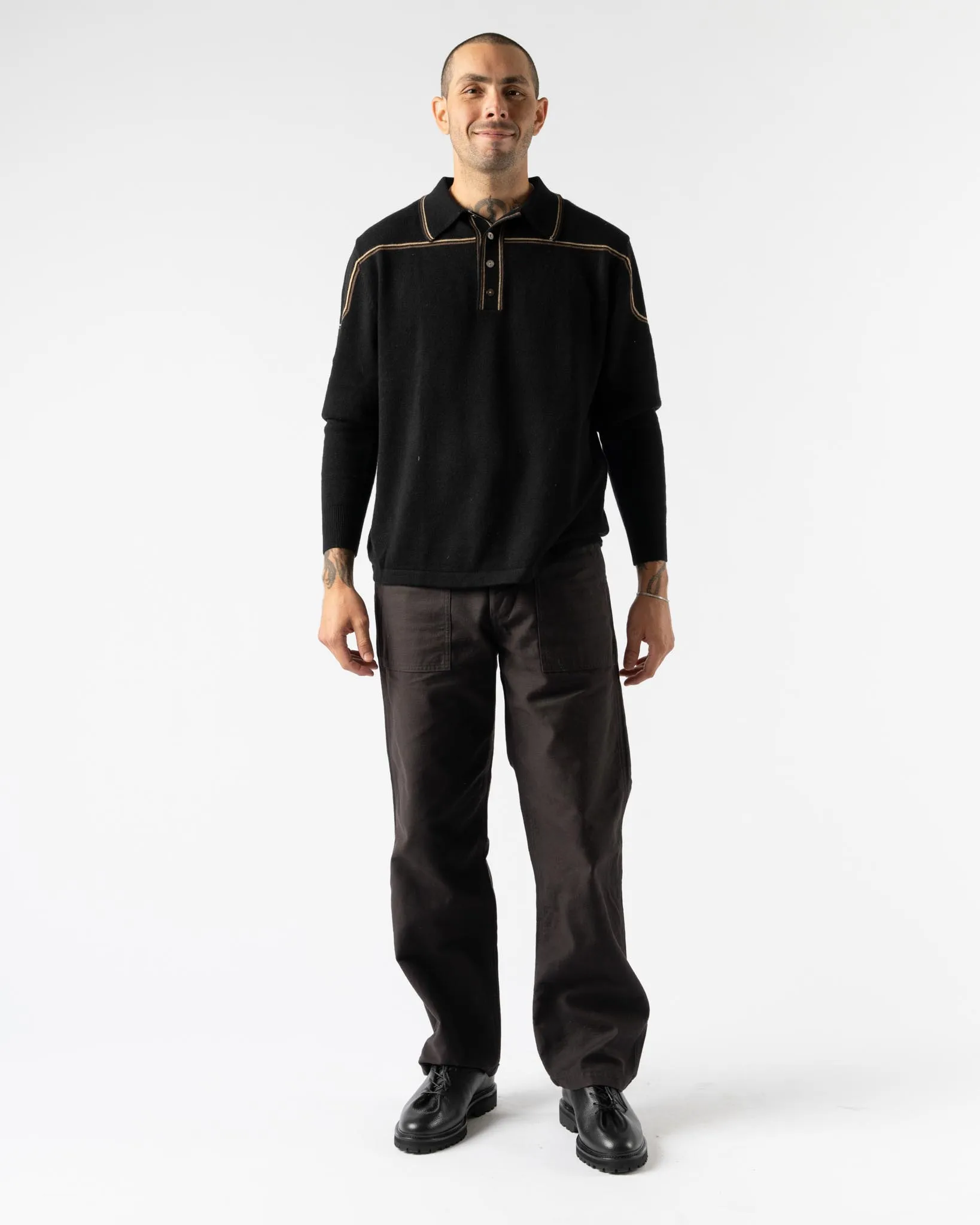 orSlow US Army Fatigue Pants in Black