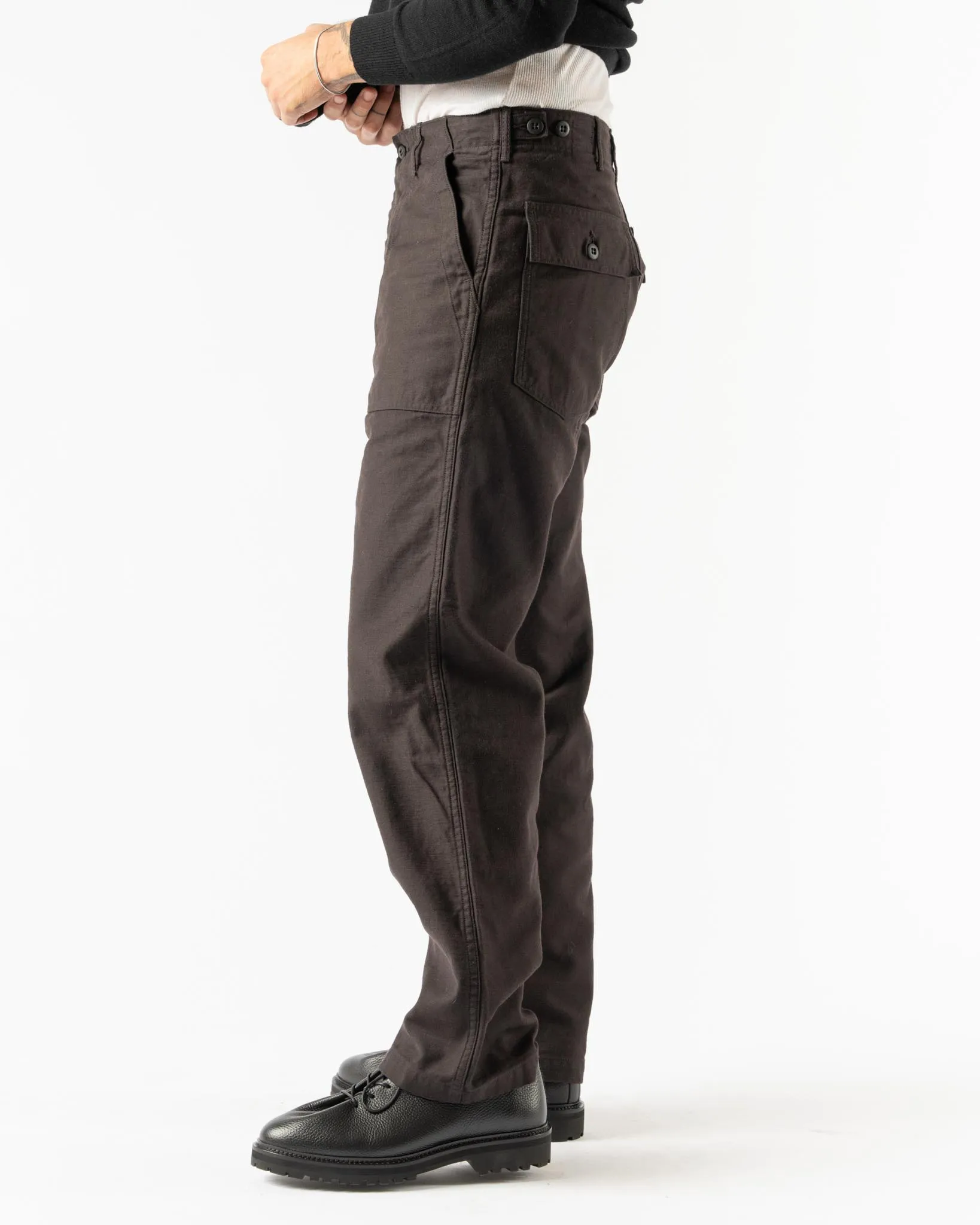 orSlow US Army Fatigue Pants in Black