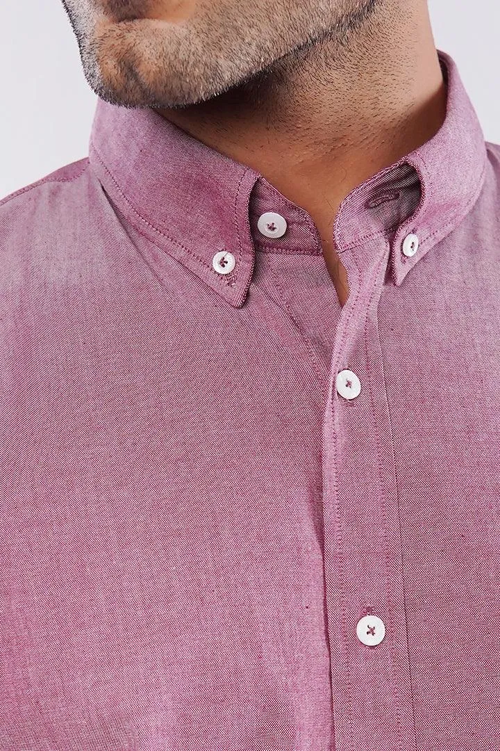 Oxford Shirt - Berry Pink