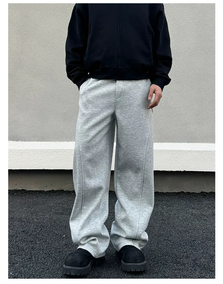 Relaxed Fit Straight Track Pants