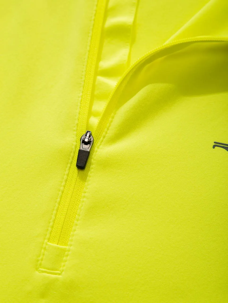 Ronhill Tech Reflect Half Zip (Mens) - Fluo Yellow/Reflect