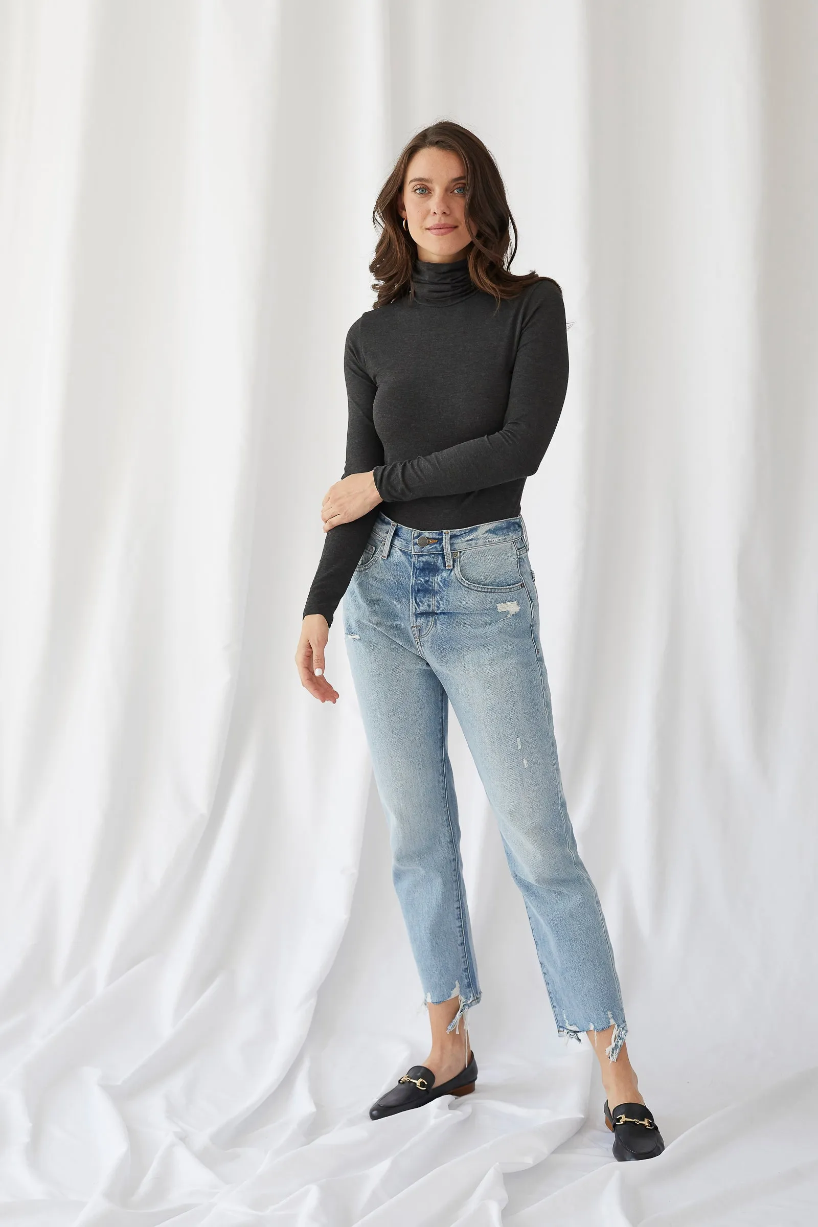 Soft Touch Long Sleeve Turtleneck