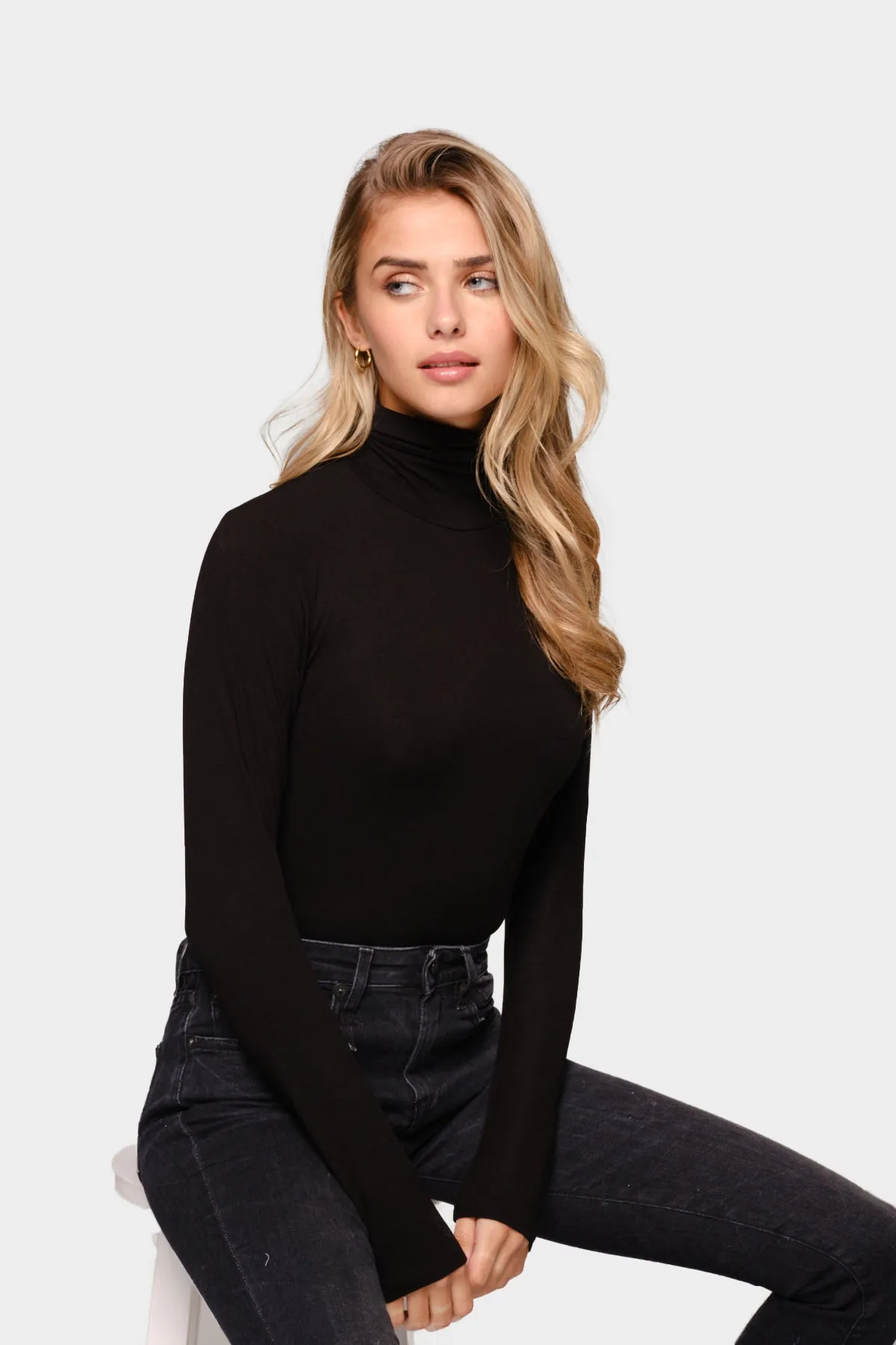 Soft Touch Long Sleeve Turtleneck