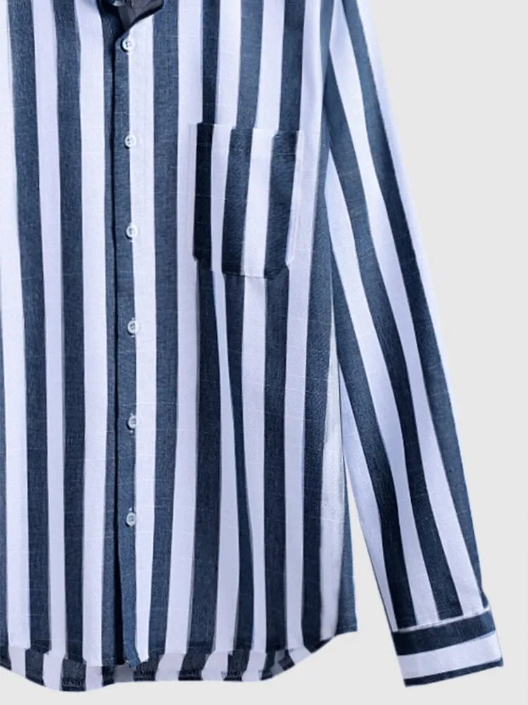 Striped Cotton Shirt 4