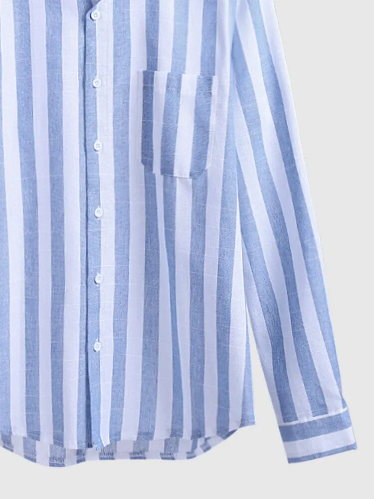 Striped Cotton Shirt 4