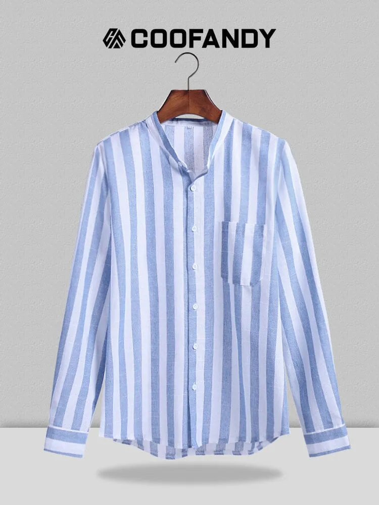 Striped Cotton Shirt 4