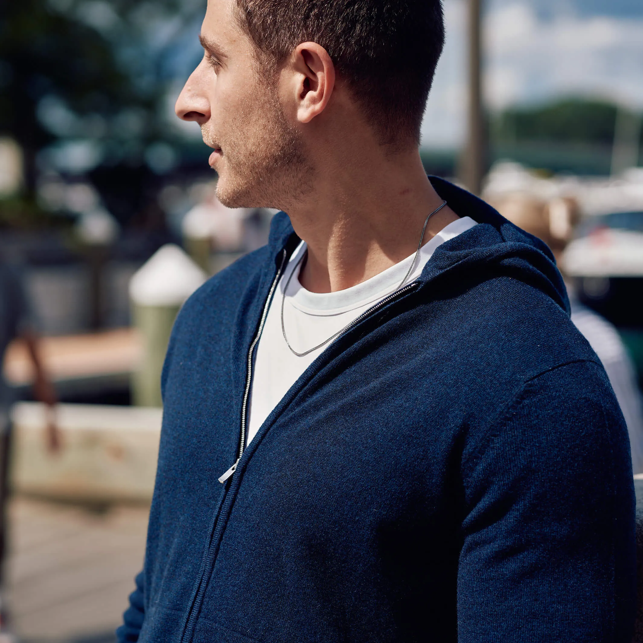 The Arlo 2-ply Cashmere Hoodie