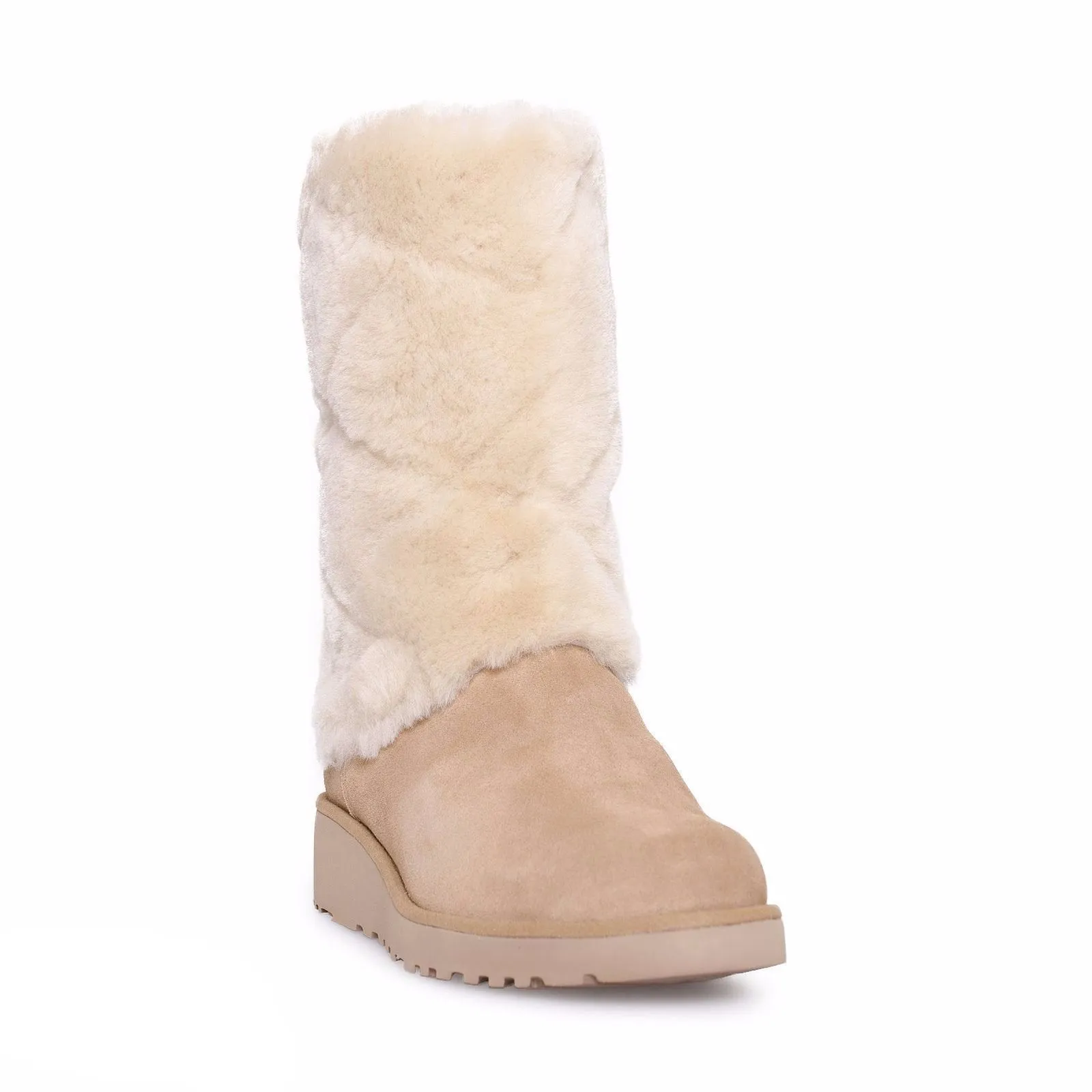 UGG Ariella Luxe Diamond Chestnut Boots