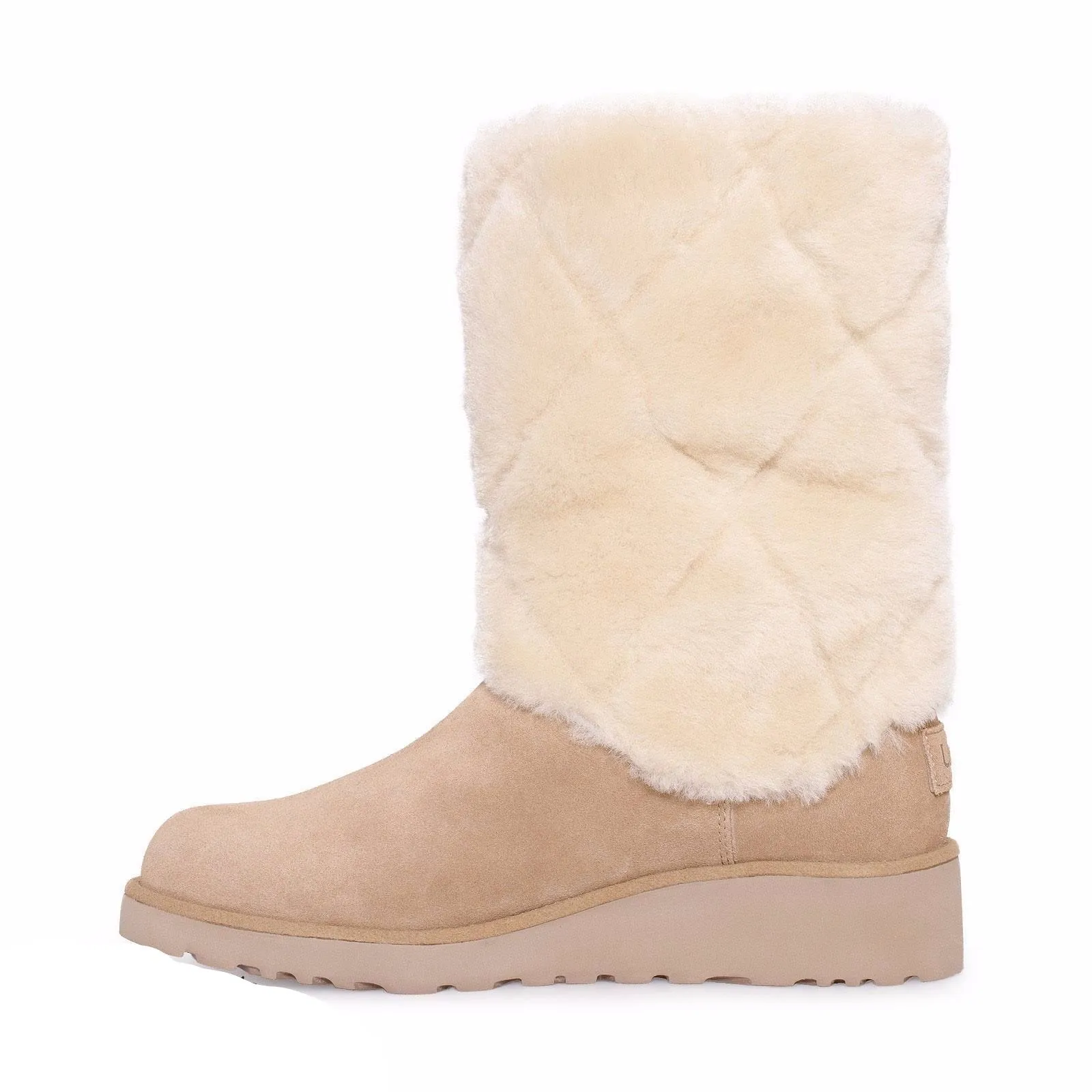 UGG Ariella Luxe Diamond Chestnut Boots