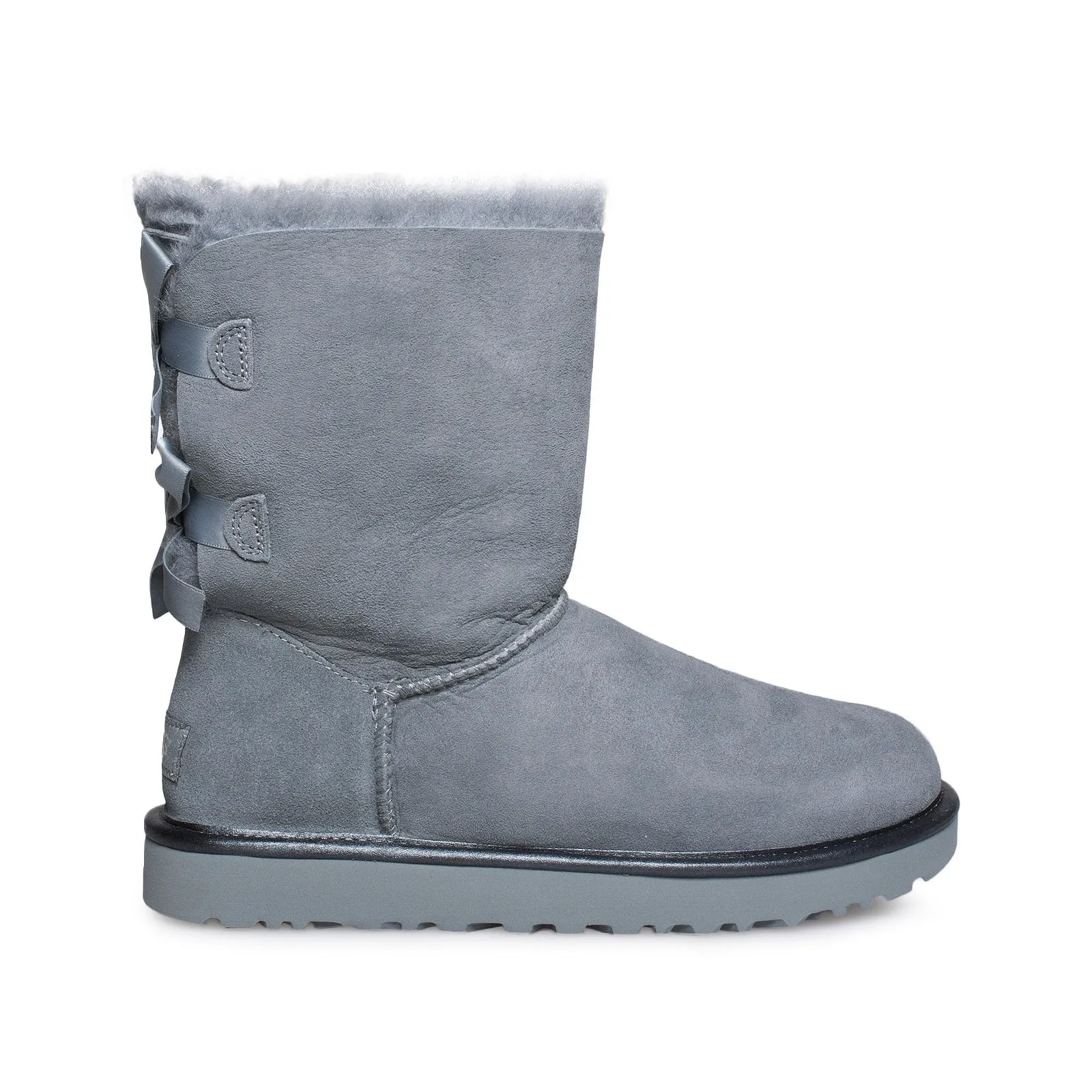 UGG Bailey Bow II Metallic Geyser Boots - Women's